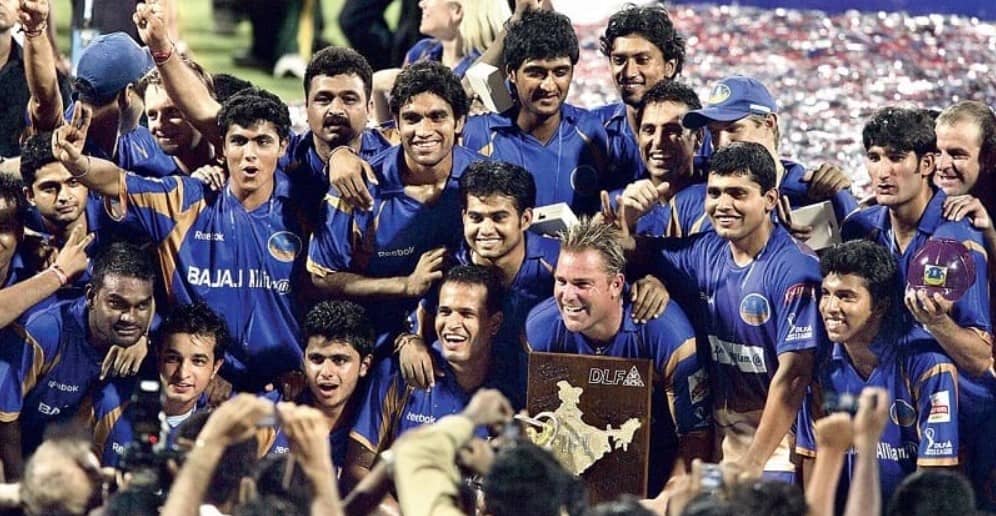 Rajasthan Royals won the maiden edition of the IPL in 2008