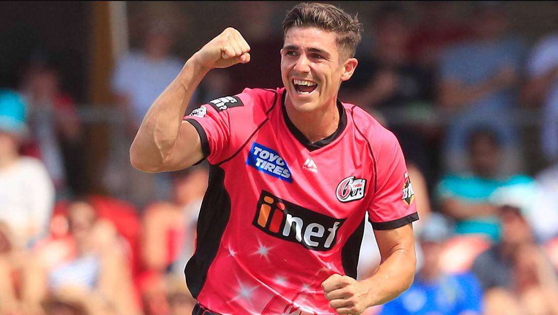 Sean Abbott Sydney Sixers. He's a familiar face among the Sydney teams but is also well known as one of the best BBL players out there.