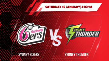 Sydney Sixers vs Sydney Thunder Betting Tips & Predictions BBL 2021-22