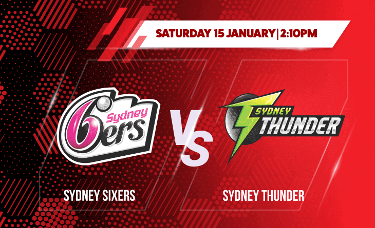 Sydney Sixers vs Sydney Thunder Betting Tips & Predictions BBL 2021-22