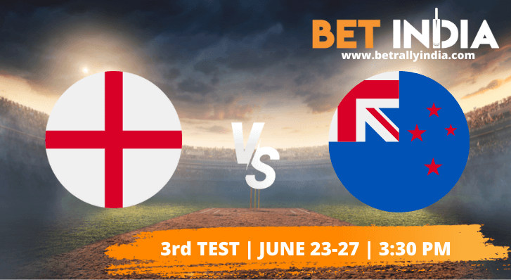 England vs New Zealand betting tips third test 2022
